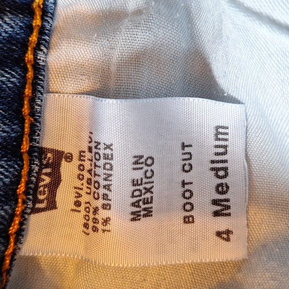 COPY - Pre-owned Used condition Levis 515 Bootcut jeans Size 4M - Picture 3 of 4